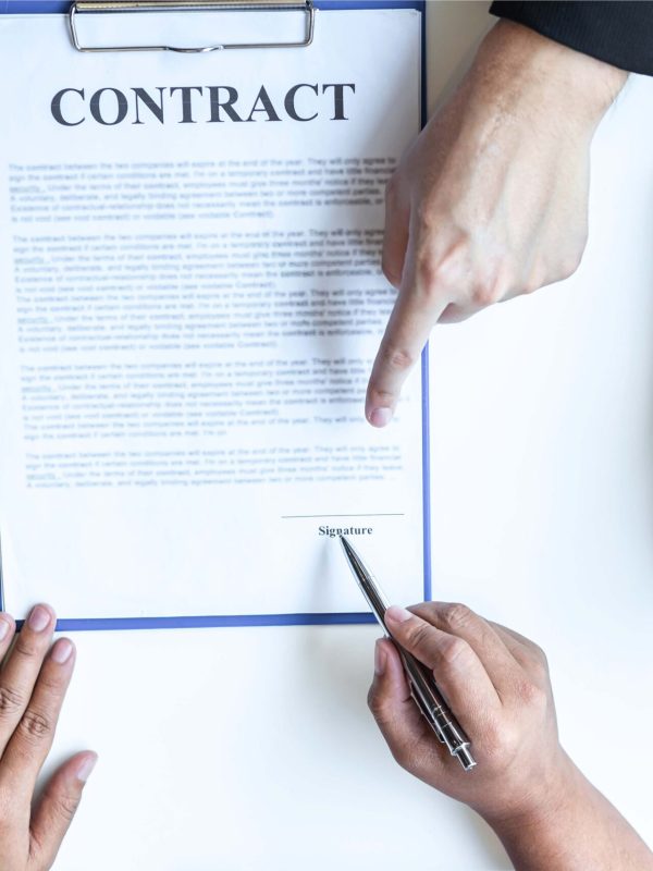 contrato firma contrato firma